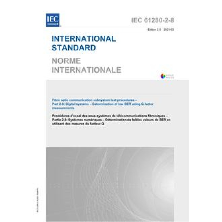 IEC 61280-2-8 Ed. 2.0 b PDF