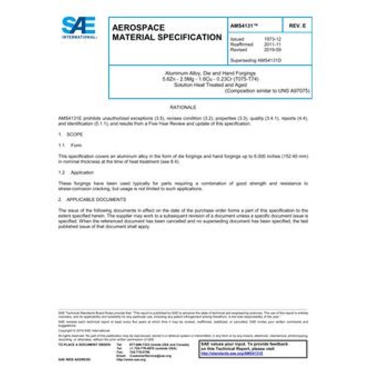 SAE AMS4131E PDF