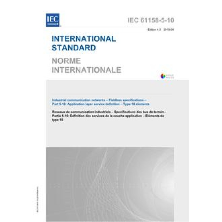 IEC 61158-5-10 Ed. 4.0 b PDF