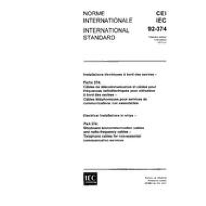 IEC 60092-374 Ed. 1.0 b PDF