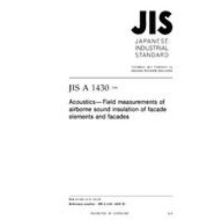 JIS A 1430 PDF