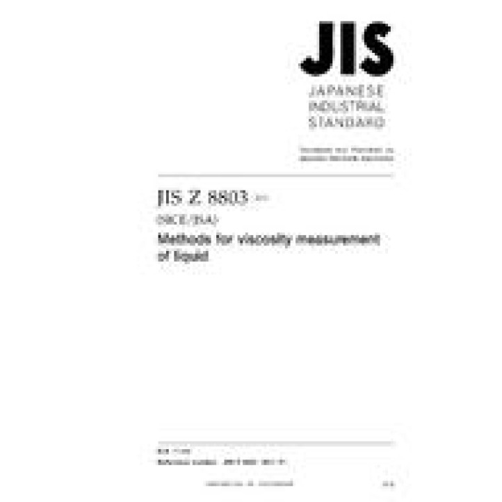 JIS Z 8803 PDF