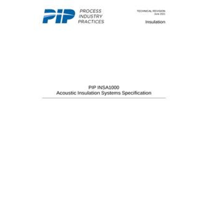 PIP INSA1000 PDF