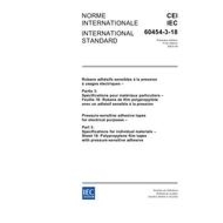 IEC 60454-3-18 Ed. 1.0 b PDF