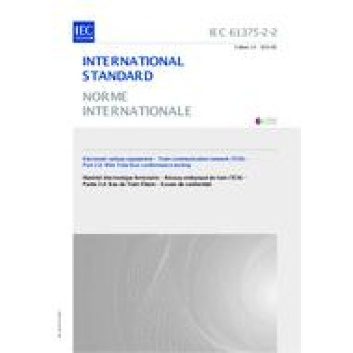 IEC 61375-2-2 Ed. 1.0 b PDF