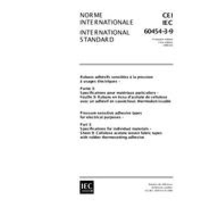 IEC 60454-3-9 Ed. 1.0 b PDF