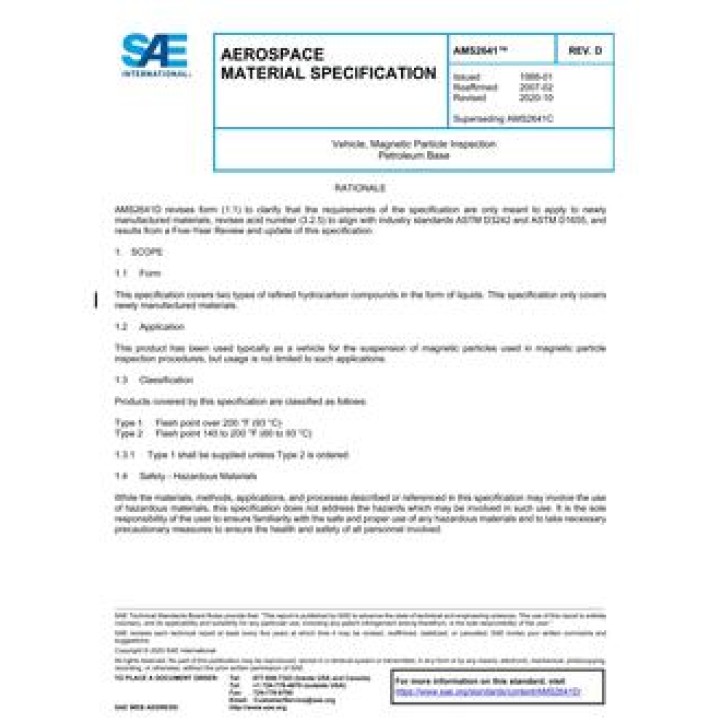 SAE AMS2641D PDF