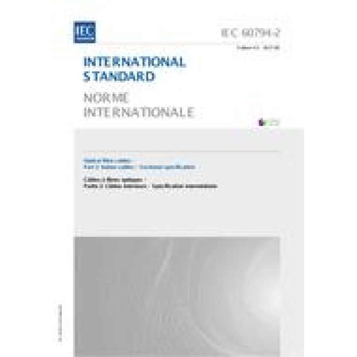 IEC 60794-2 Ed. 4.0 b PDF