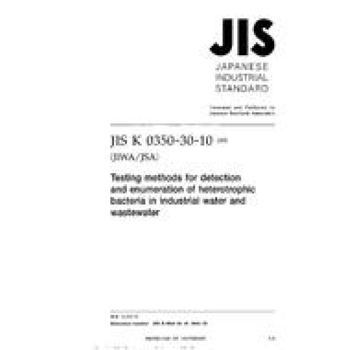 JIS K 0350-30-10 PDF