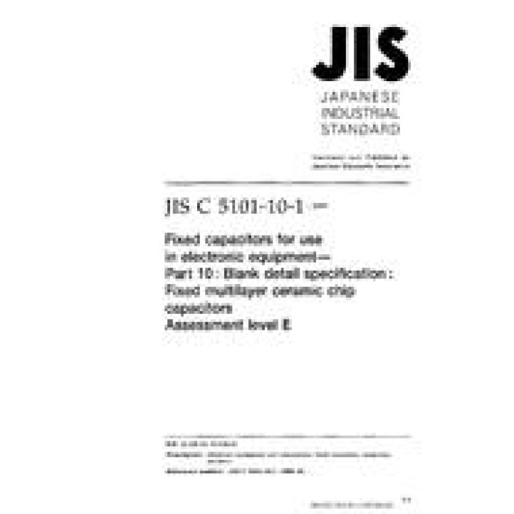 JIS C 5101-10-1 PDF