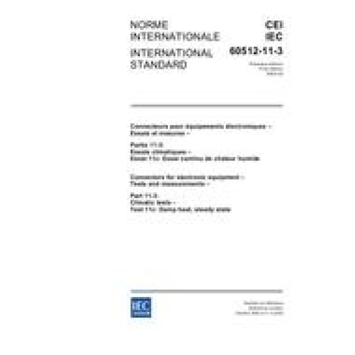 IEC 60512-11-3 Ed. 1.0 b PDF