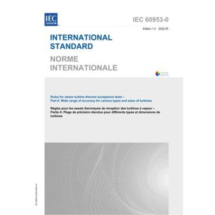 IEC 60953-0 Ed. 1.0 b PDF