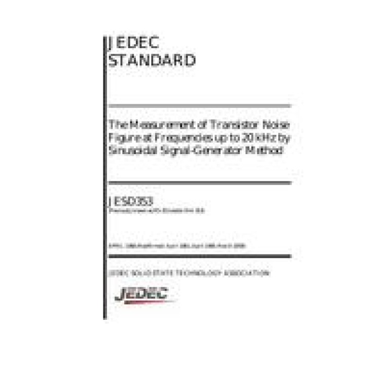 JEDEC JESD 353 (R2009) PDF