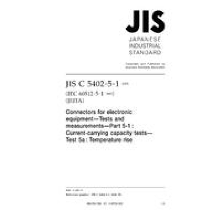 JIS C 5402-5-1 PDF