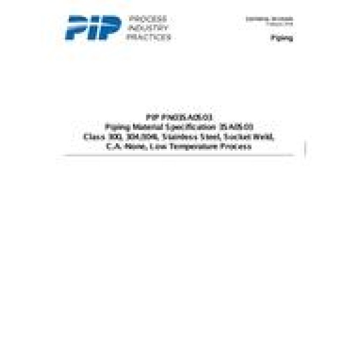 PIP PN03SA0S03 PDF