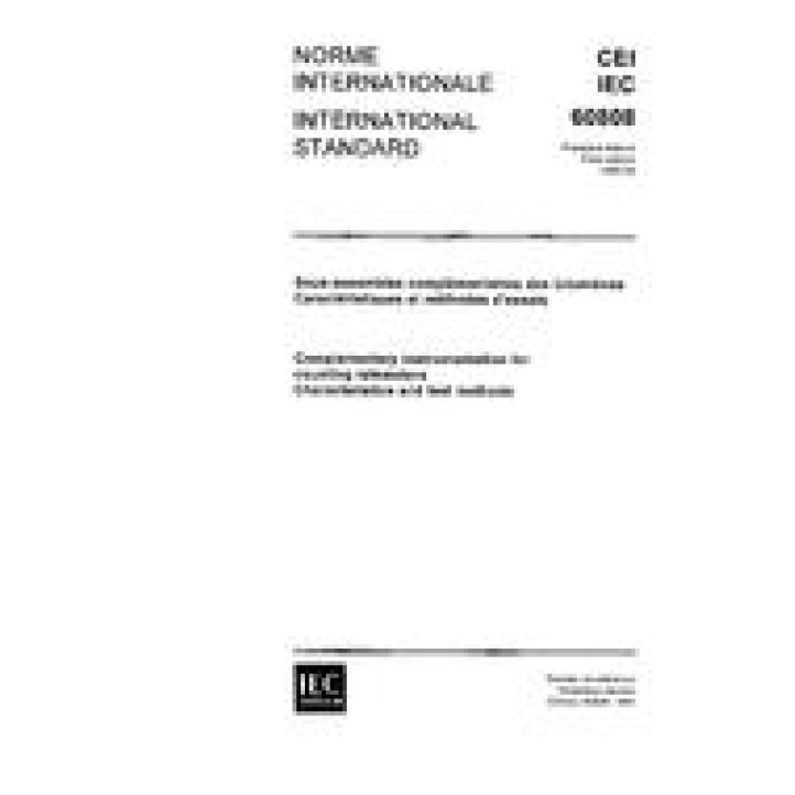 IEC 60808 Ed. 1.0 b PDF