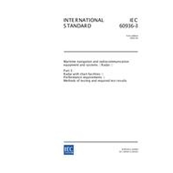 IEC 60936-3 Ed. 1.0 en PDF