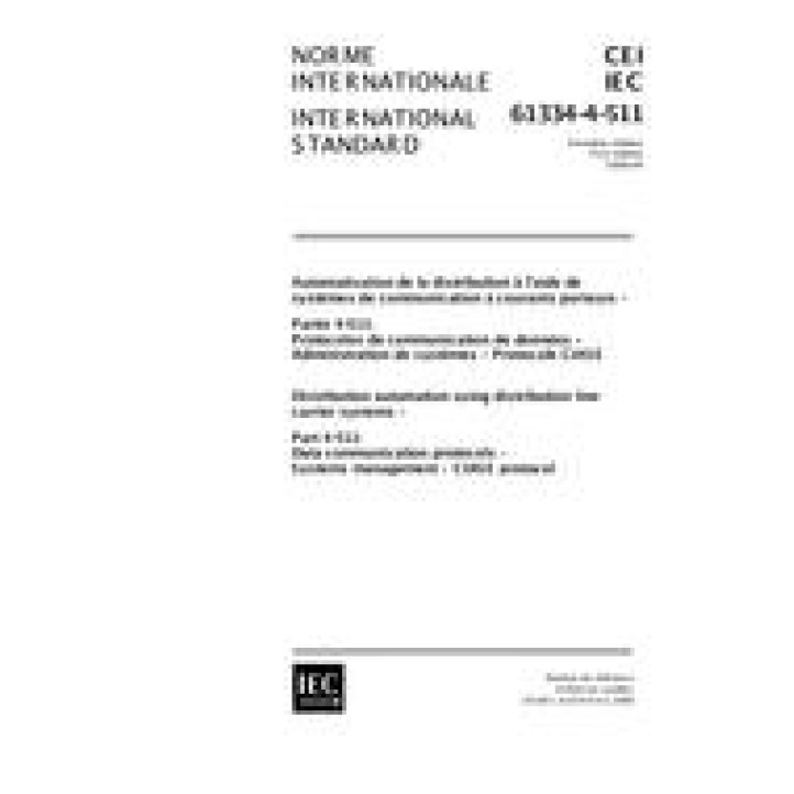 IEC 61334-4-511 Ed. 1.0 b PDF