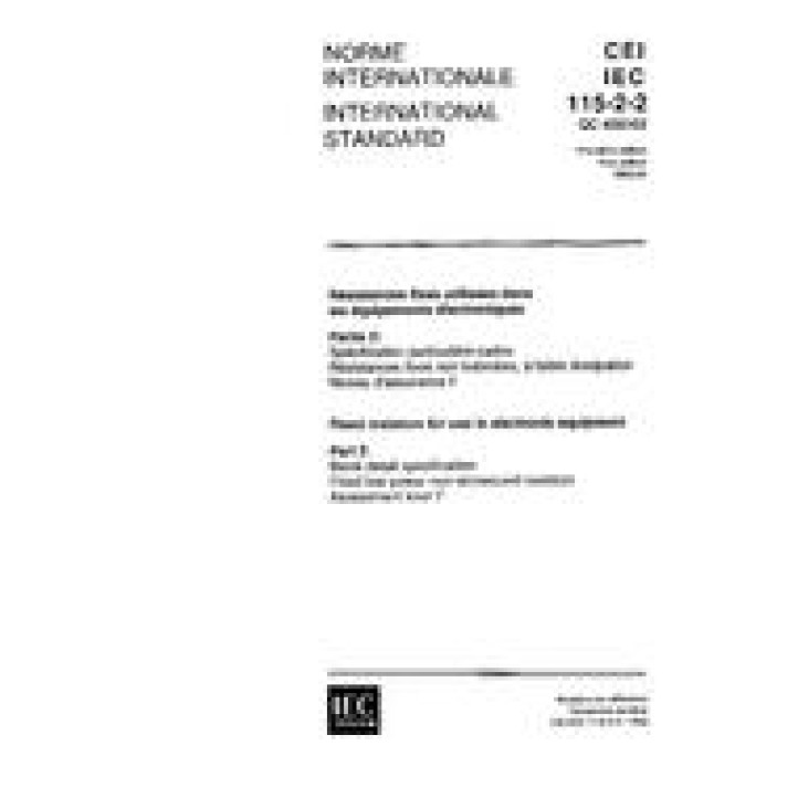 IEC 60115-2-2 Ed. 1.0 b PDF