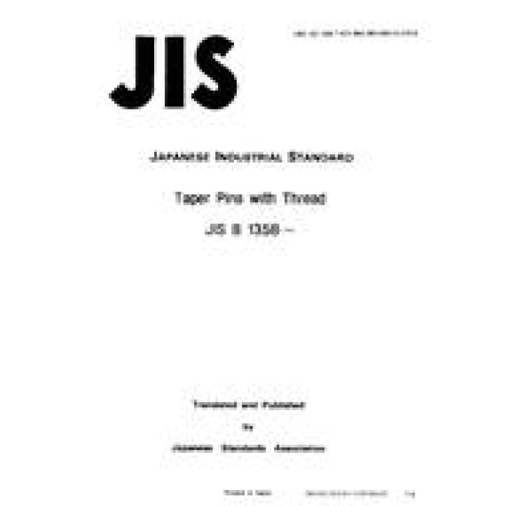 JIS B 1358 PDF