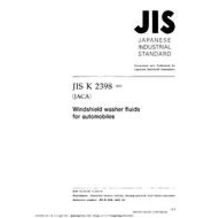 JIS K 2398 PDF