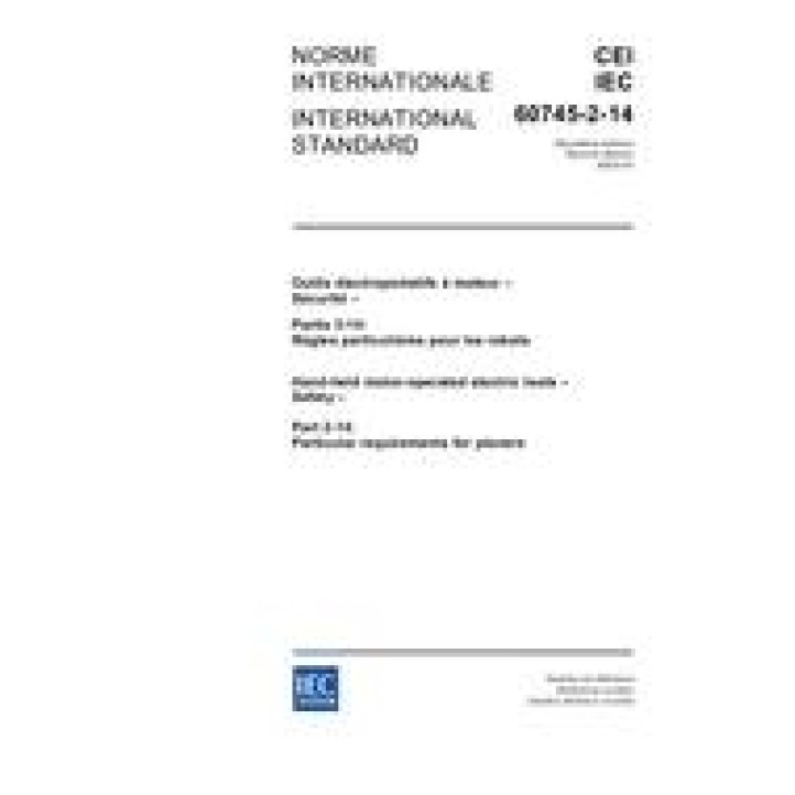 IEC 60745-2-14 Ed. 2.0 b PDF