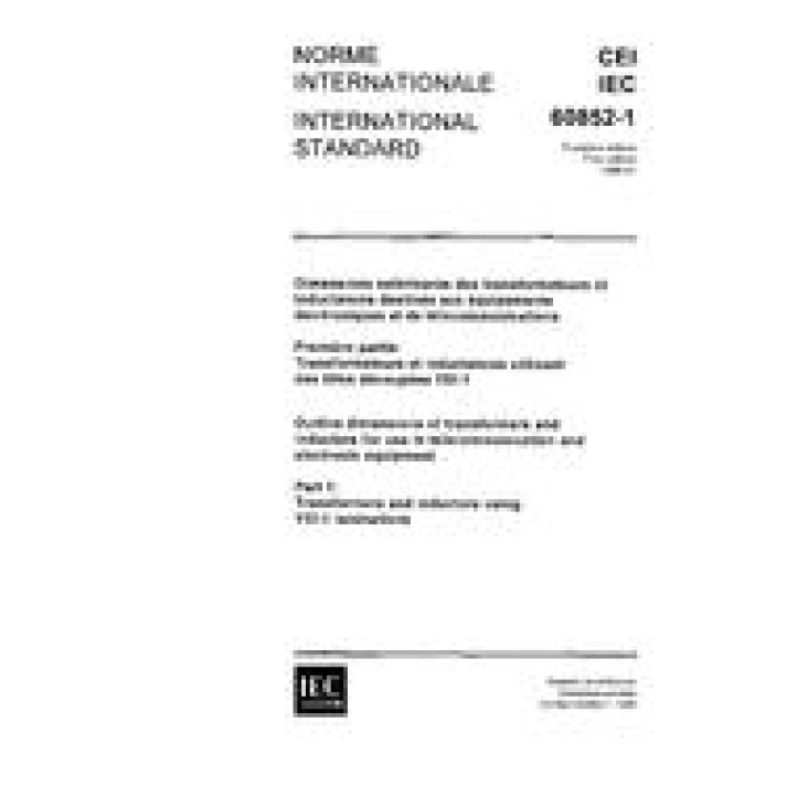 IEC 60852-1 Ed. 1.0 b PDF