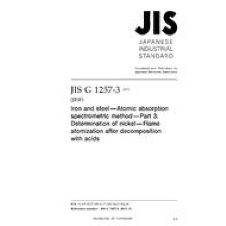 JIS G 1257-3 PDF