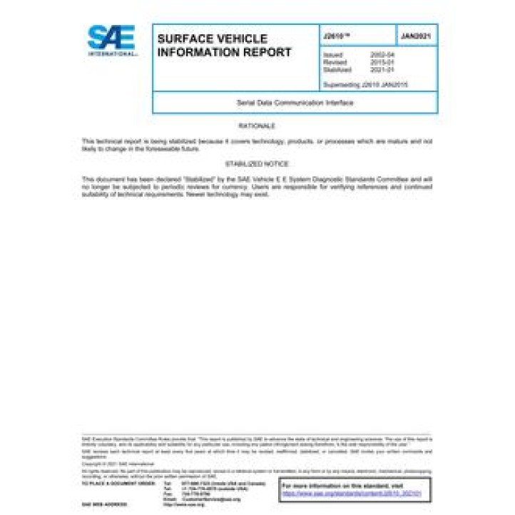 SAE J2610 PDF