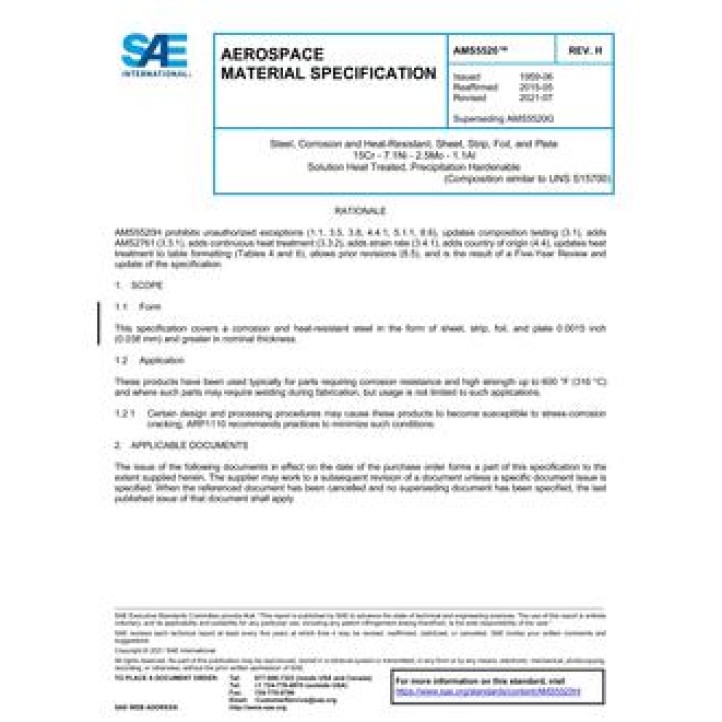 SAE AMS5520H PDF