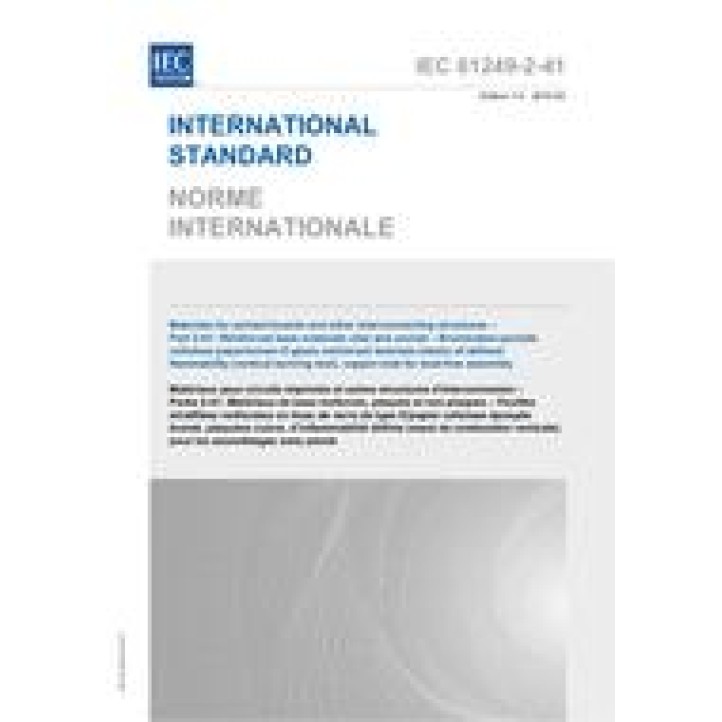 IEC 61249-2-41 Ed. 1.0 b PDF