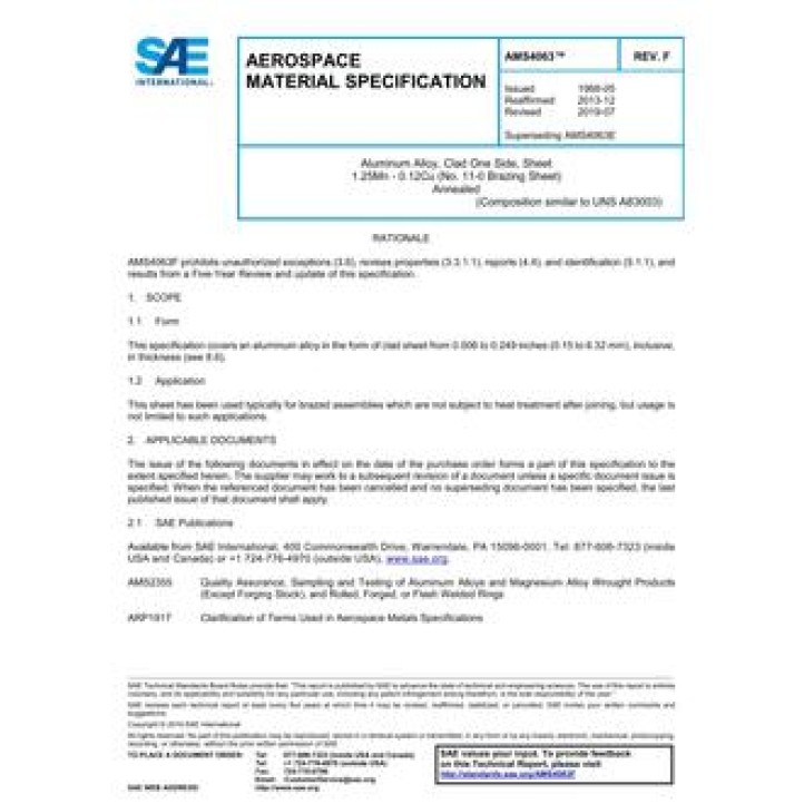 SAE AMS4063F PDF