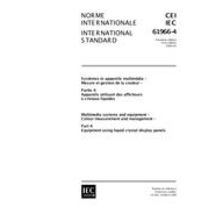 IEC 61966-4 Ed. 1.0 b PDF