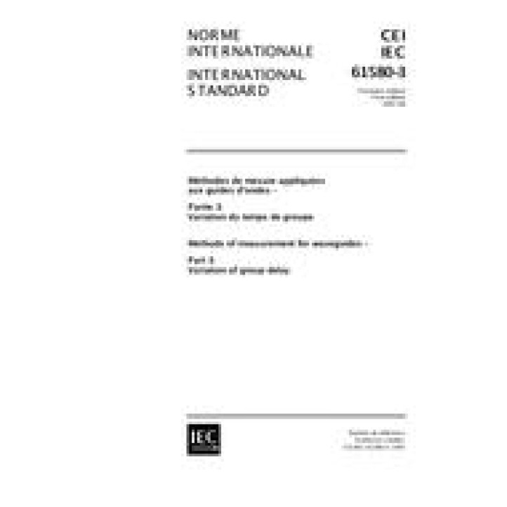 IEC 61580-3 Ed. 1.0 b PDF