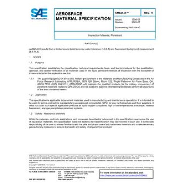 SAE AMS2644H PDF