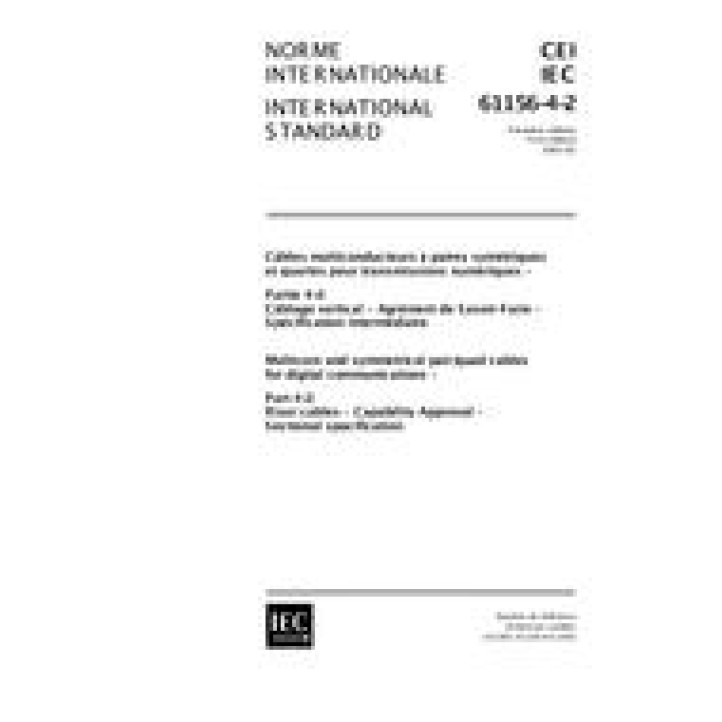 IEC 61156-4-2 Ed. 1.0 b PDF