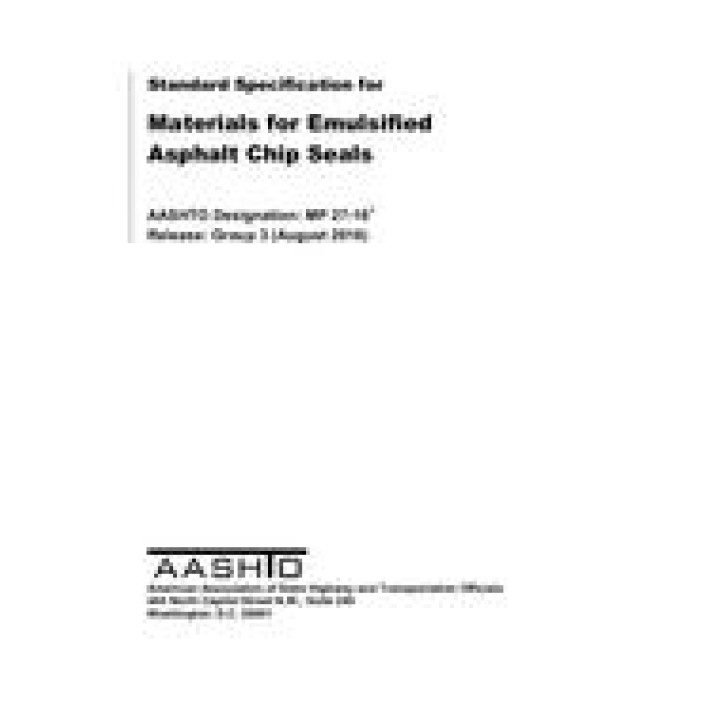 AASHTO MP 27 PDF