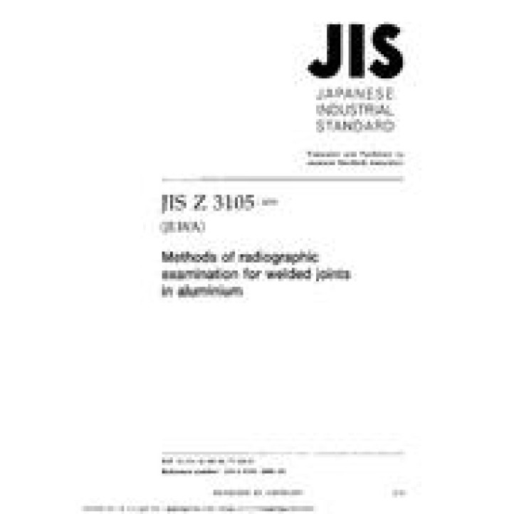 JIS Z 3105 PDF