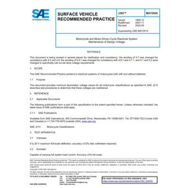 SAE J392 PDF