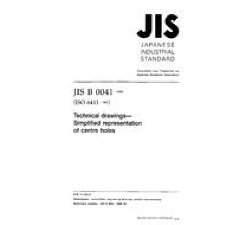 JIS B 0041 PDF