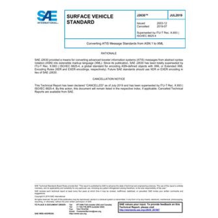 SAE J2630 PDF