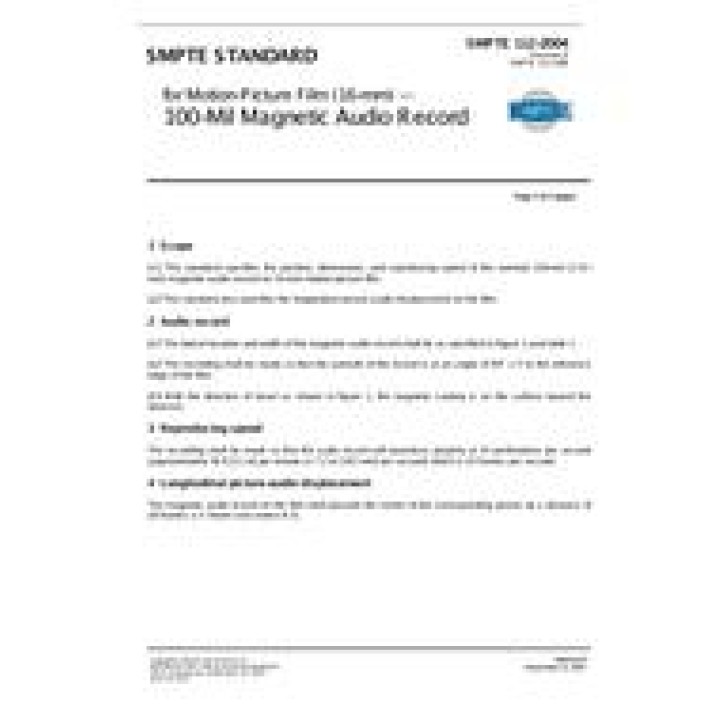 SMPTE 112 PDF