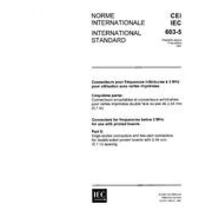 IEC 60603-5 Ed. 1.0 b PDF