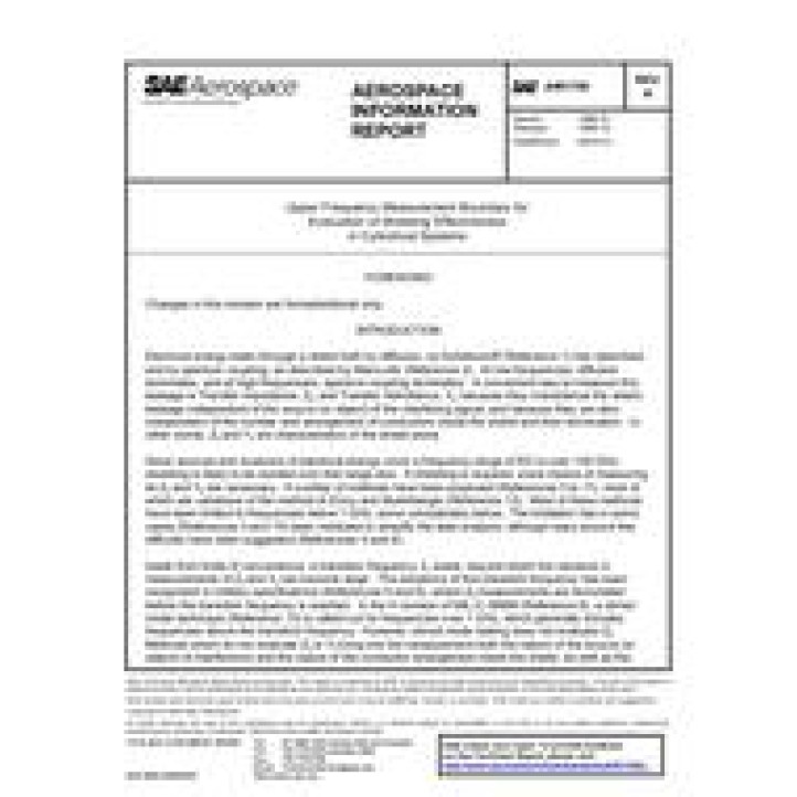 SAE AIR1700A PDF