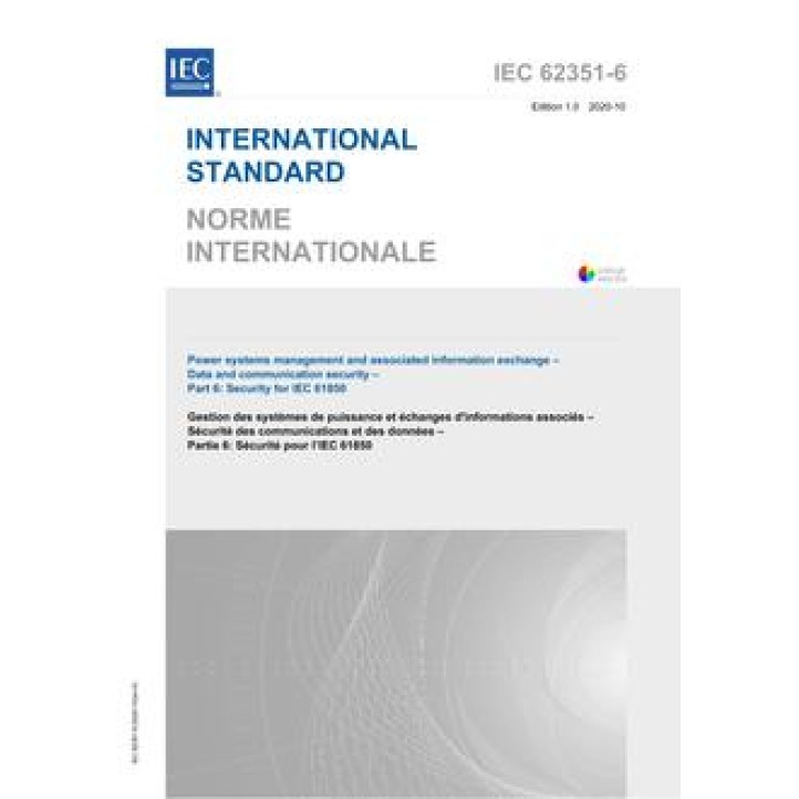 IEC 62351-6 Ed. 1.0 b PDF