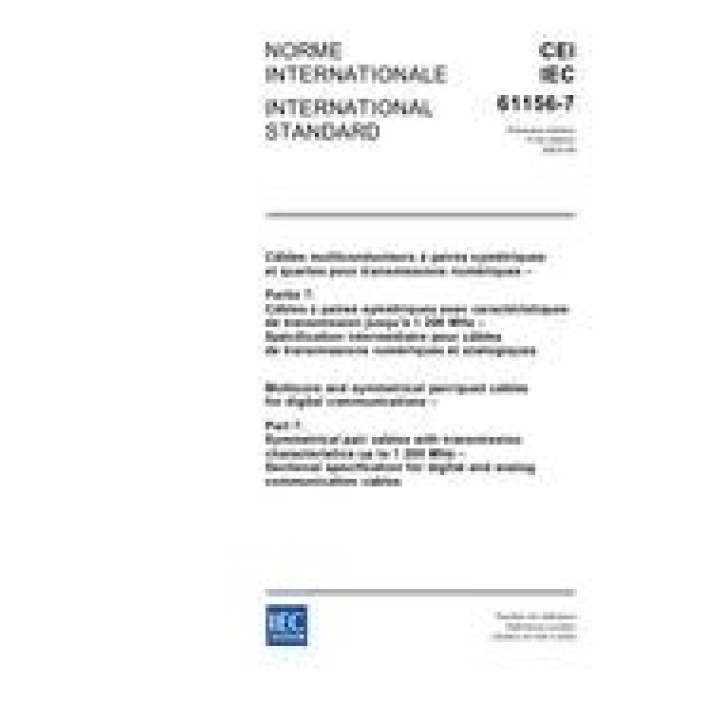 IEC 61156-7 Ed. 1.0 b PDF