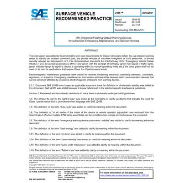 SAE J595 PDF