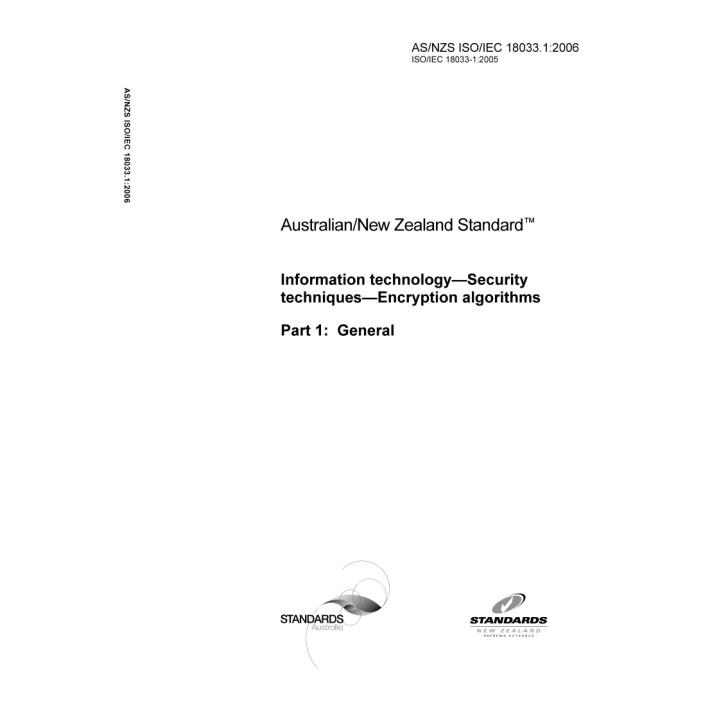 AS/NZS ISO/IEC 18033.1 PDF