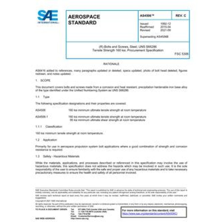 SAE AS4506C PDF