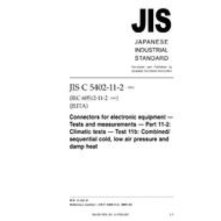 JIS C 5402-11-2 PDF